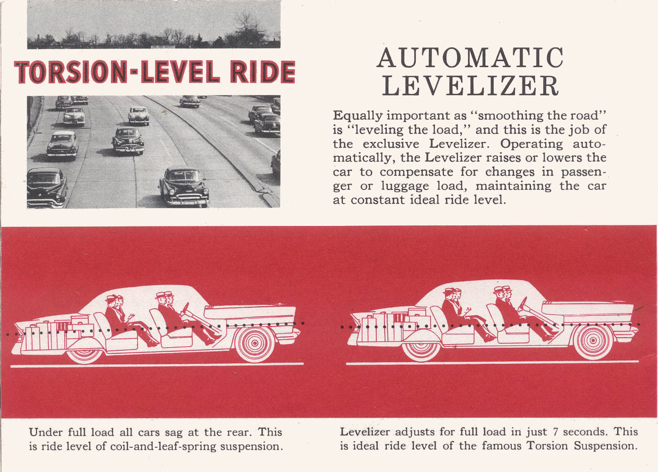 1956 Packard Torsion Ride Brochure Page 6
